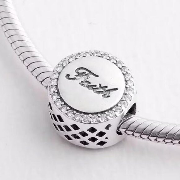 Pandora Faith Cross Charm - Picture 5 of 5
